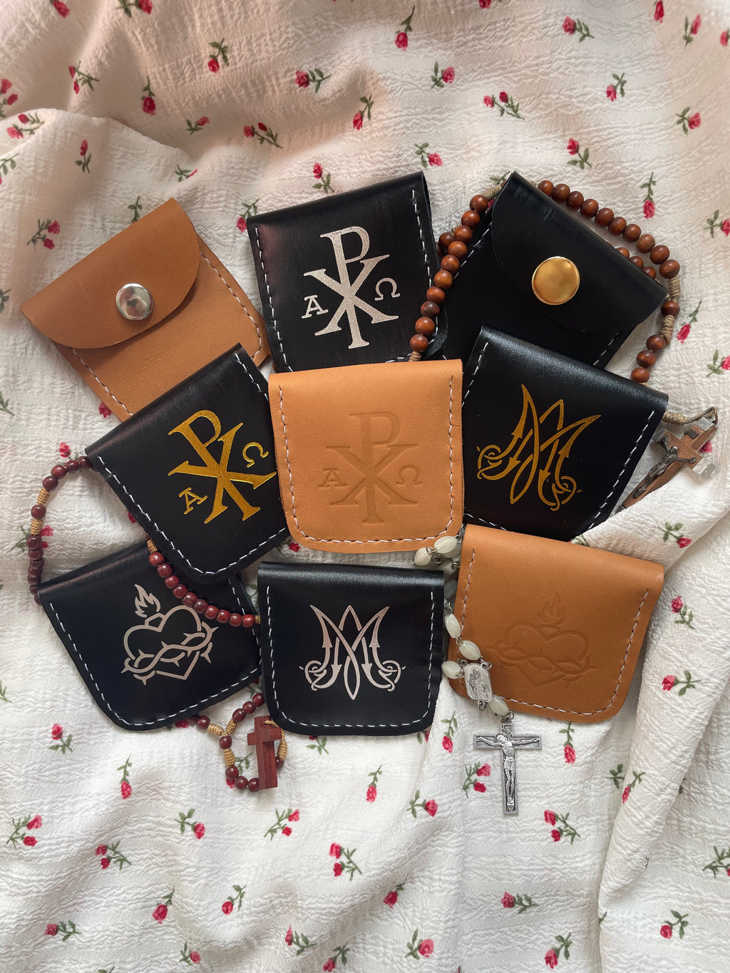 Pochette à chapelet