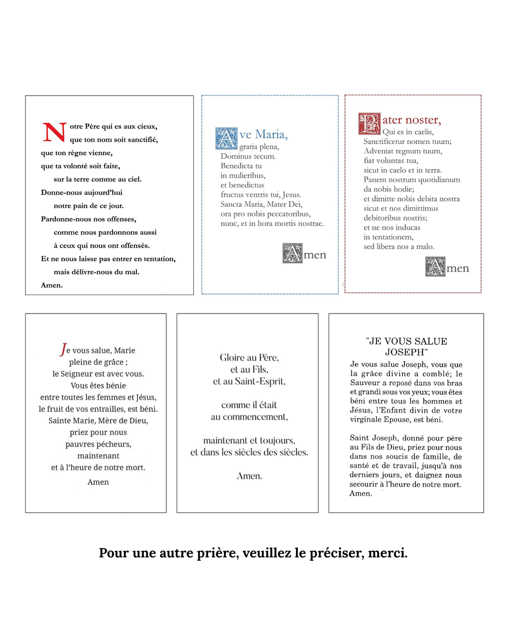Oratoire de poche
